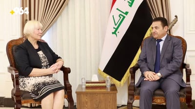 Iraqi national security advisor condemns collective punishment in Gaza during meeting with German ambassador