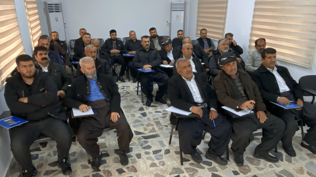 لە هەڵەبجە خولێک بۆ 30 جوتیار کرایەوە