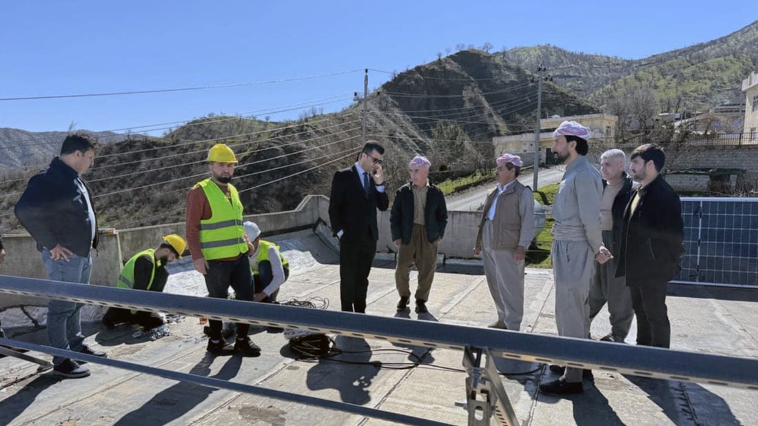 Solar power implemented in Mergasor district villages