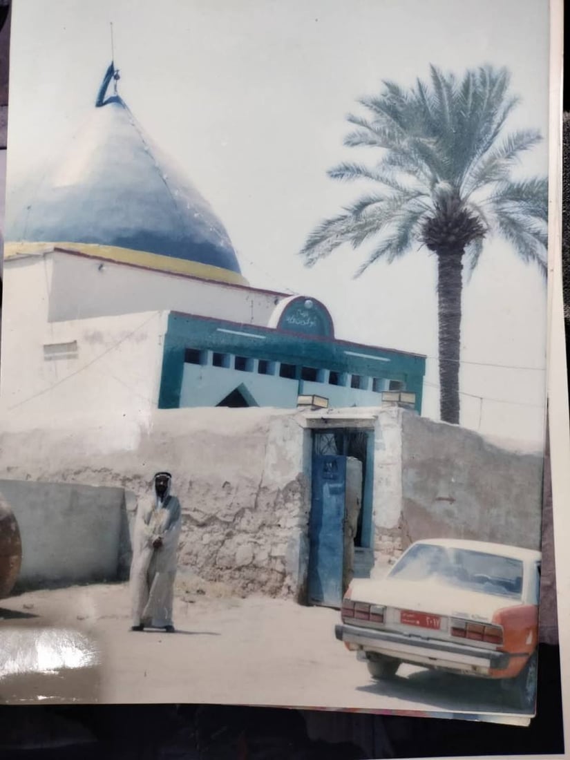 مرقد السيد محمد العابد الملقب بأبي شارة جد السادة الفلوجيين البو ناصر الحسينية - الرضوانية الغربية  