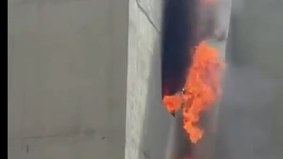 ئاگر لە شوقەیەکی زاخۆ کەوتەوە و گەیشتە سێ شوقەی دیکەش