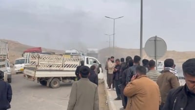 دوای کەمتر لە 24 کاتژمێر رێگای هەولێر بۆ مەخمور كرایەوە