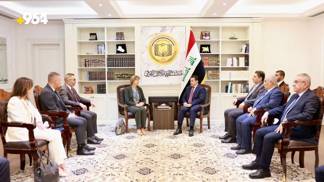 Iraq’s national security advisor affirms cooperation with NATO mission