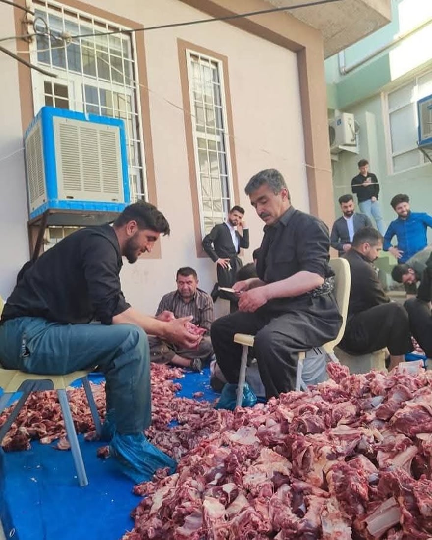 گوندی دوگۆمان لەپشدەر 87 سەر مەڕ و بزنیان کرد بە خێر