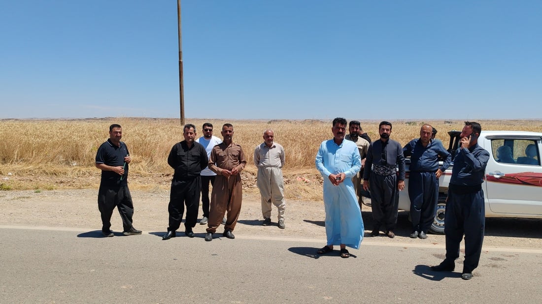 جوتیارانی خورماتوو خێوەتەکەیان لابرد و رێگاکەیان کردەوە