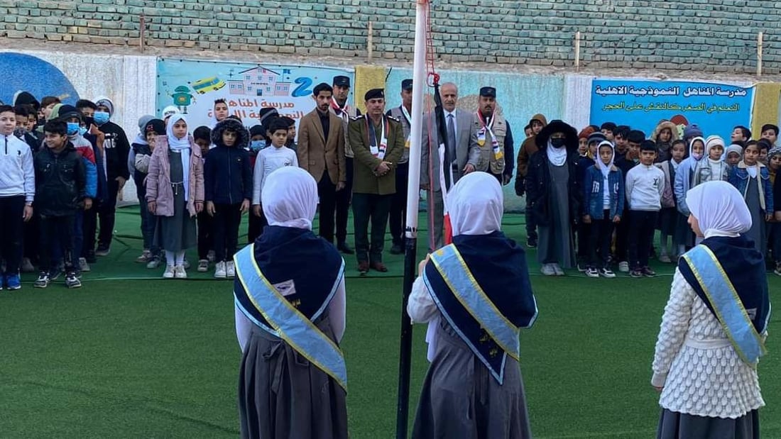 صور: الشرطة المجتمعية تجري جولة في مدارس السماوة للتحذير من المخدرات