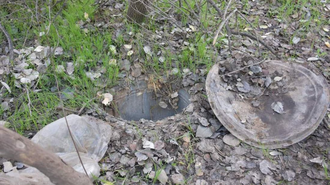 تەقەمەنی و پاشماوەی مەترسیدار دۆزرانەوە