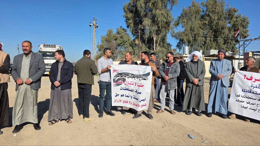 مزارعو كركوك بلا مستحقات للموسم الثاني: الديون تراكمت علينا