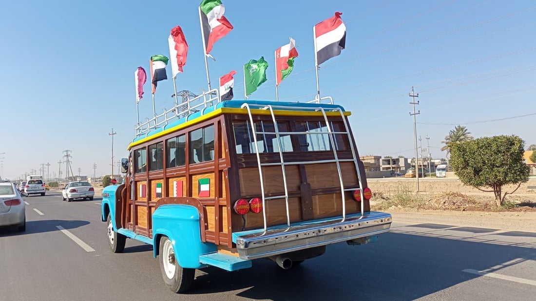 “باص” خليجي 25 يصل إلى الأنبار.. من هيت الى الحبانية