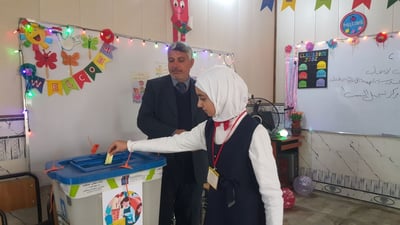 نوال علي رئيسة لبرلمان “النهضة” في بابل.. انتخابات بأجواء ديمقراطية (صور)