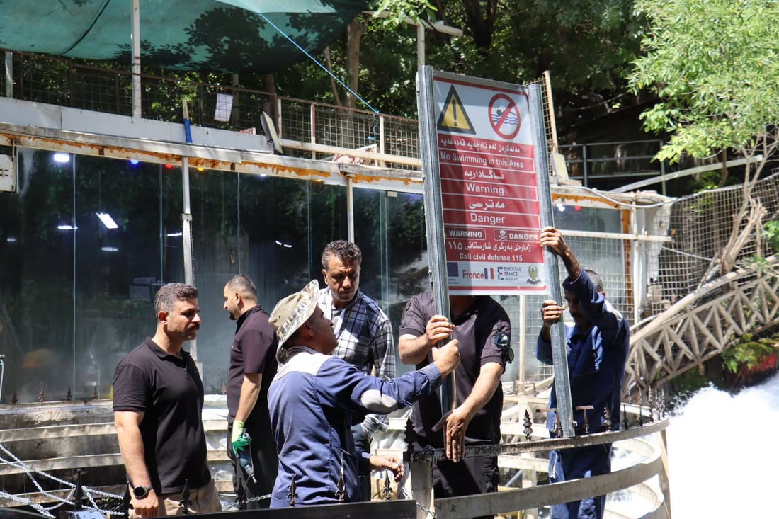 هەڵەبجە لە تەواوی شوێنە گەشتیارییە مەترسیدارەکان تابلۆی رێنمایی و ئاگادارکردنەوە دادەنێت