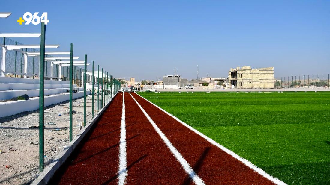 ExxonMobil-funded football stadium and sports project in Basra nearly completed