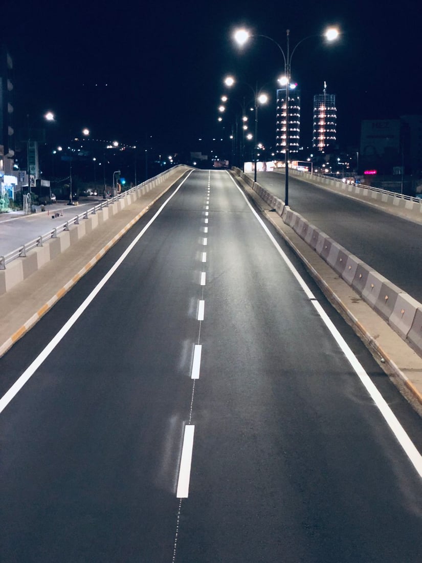 شەقامەكانی سلێمانی رەنگ دەكرێنەوە