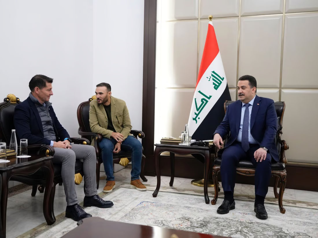 Al-Sudani affirms ongoing support for Iraqi national team during visit