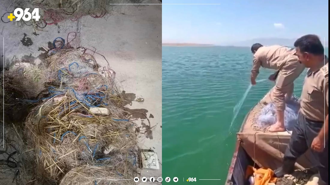 لەدوا رۆژی قەدەغەی راوە ماسی.. 6 راوچی دەستگیرکران