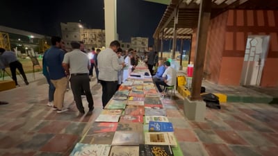 مثقفو السماوة عادوا للتجمع تحت مجسر الصدرين.. موقع جديد لشارع ساوة الثقافي