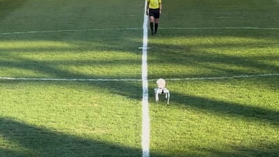 Robot makes its debut in match between Zakho and Al-Zawra teams