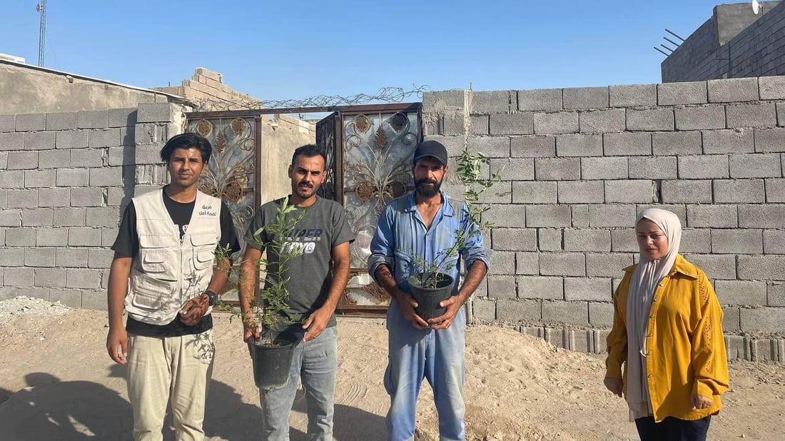 اتفاق مع أهل خور الزبير.. نزرع “شوك البحر” أمام بيوتكم وتتعهدون السقي (صور)