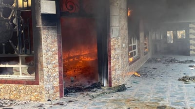 حتى المستمسكات لم تسلم.. شرارة “سبلت” أحرقت منزلاً في خان بني سعد (صور)