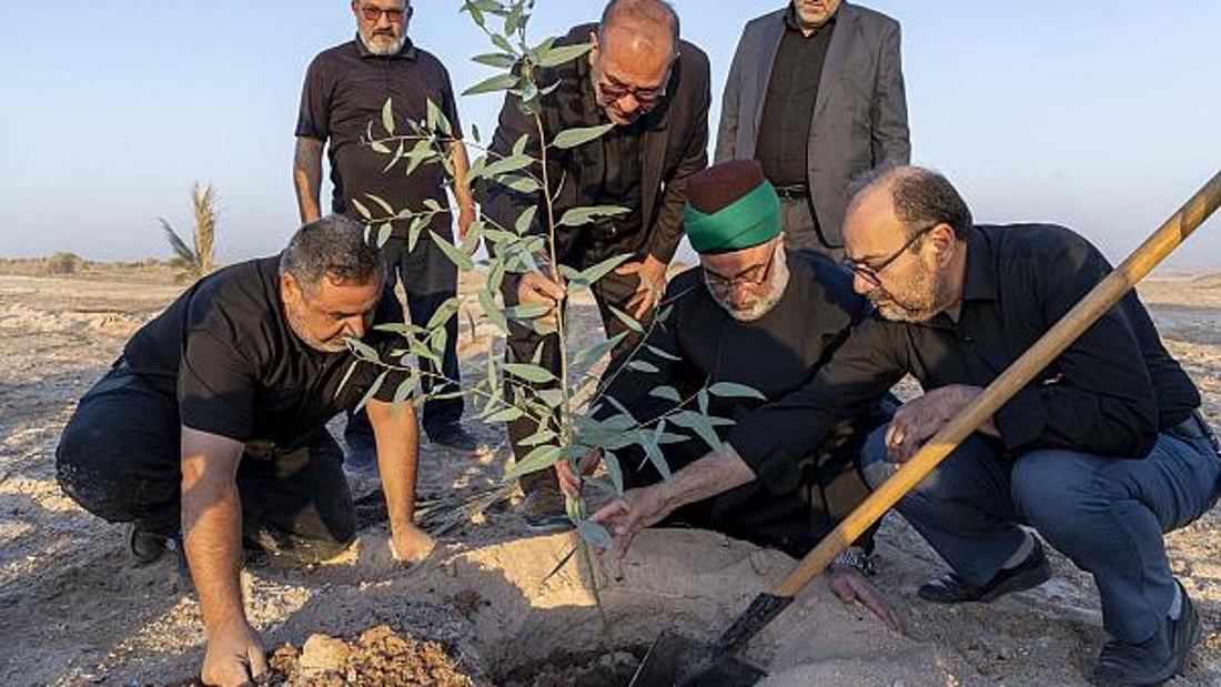 حزام كربلاء الأخضر.. العتبة العباسية تبدأ غرس مليون شجرة في مزرعة العوالي