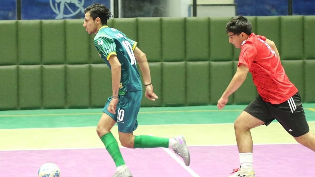 إيقاف دوري الشباب لكرة الصالات بسبب امتحانات نصف السنة