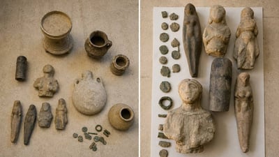 National Security Service seizes antiquities and manuscripts in five governorates