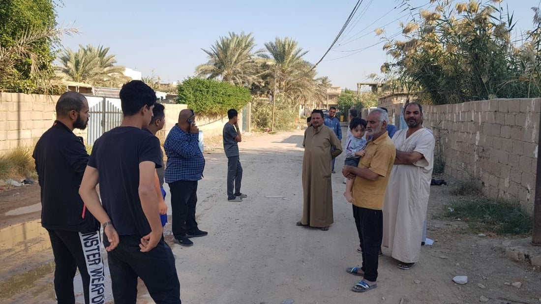 تظاهرة ضد قرار إخلاء “عشوائيات الوفاء” في المسيب.. والسكان: نريد بديلاً (صور)