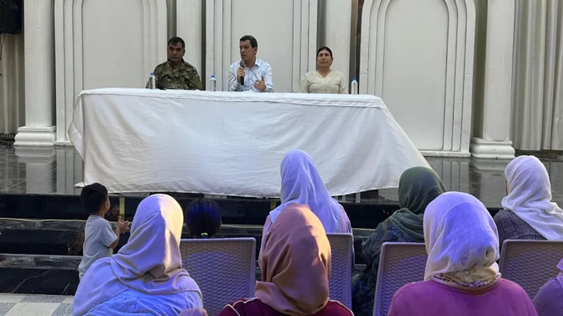 مەزڵوم عەبدی خەڵکی کۆبانێی کۆکردەوە