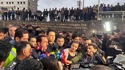 کۆنکرێتەکانی ژێر پردی سەیداوە هەڵدەگیرێن