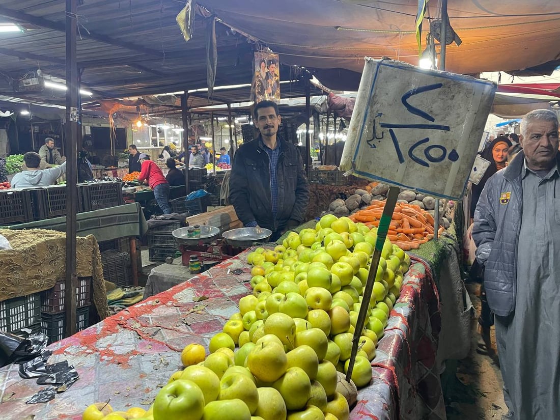 سوق “مريدي”: الفواكه والخضار أرخص.. باستثناء الخيار والباذنجان (صور)