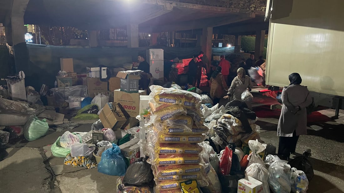 کەمپینی ئەمنەسوورەکە لە سلێمانی بەلێشاو کەلوپەلی بۆ دەچێت