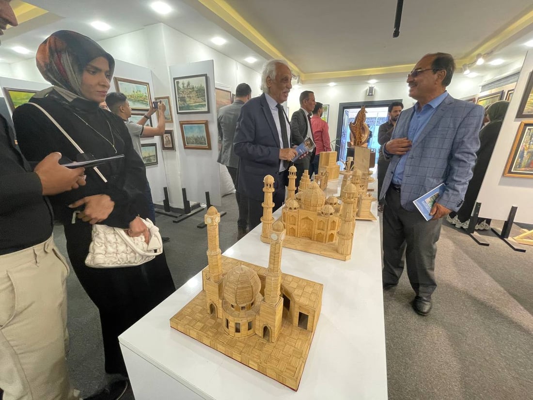 مستمر لمدة أسبوع في النجف.. “موجة” تستضيف معرضاً للنحت والرسم والمجسمات