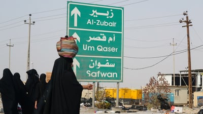 طريق الزبير مكتظ بزوار الخطوة وساحة سعد ممتلئة بالعائدين من كربلاء (فيديو)  