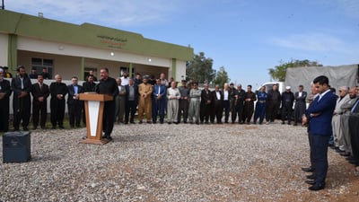 گۆڕستانێکی نوێ لە کەلار کرایەوە