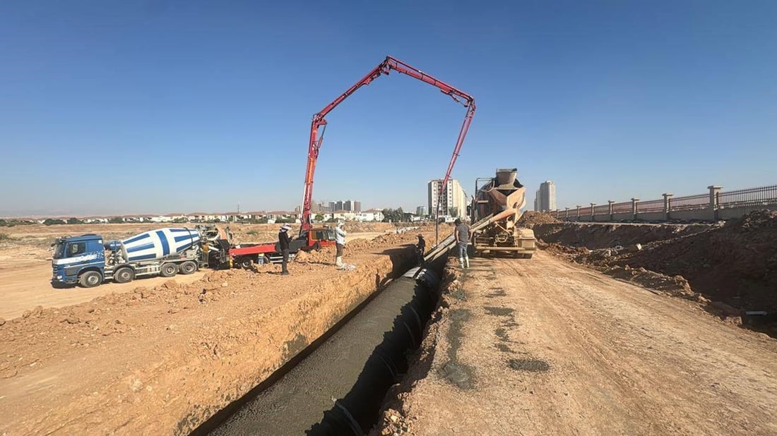 پڕۆژه‌یه‌كی گه‌وره‌ی ئاوه‌ڕۆ دروست ده‌كرێت