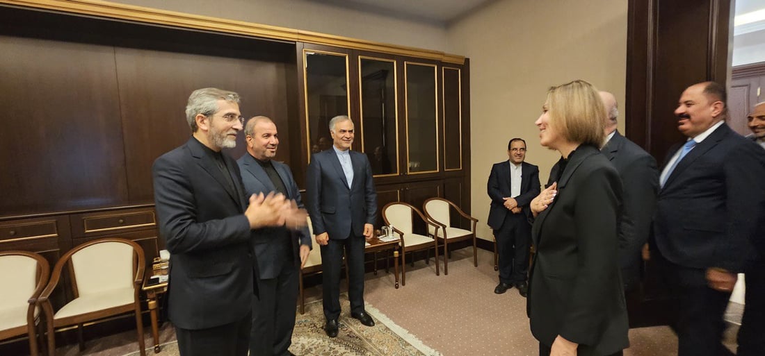 صور: بيت الحكيم ممتلئ بالمسؤولين العراقيين للقاء وزير الخارجية الإيراني