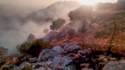 حەوت کاتژمێرە زاوا دەسوتێت