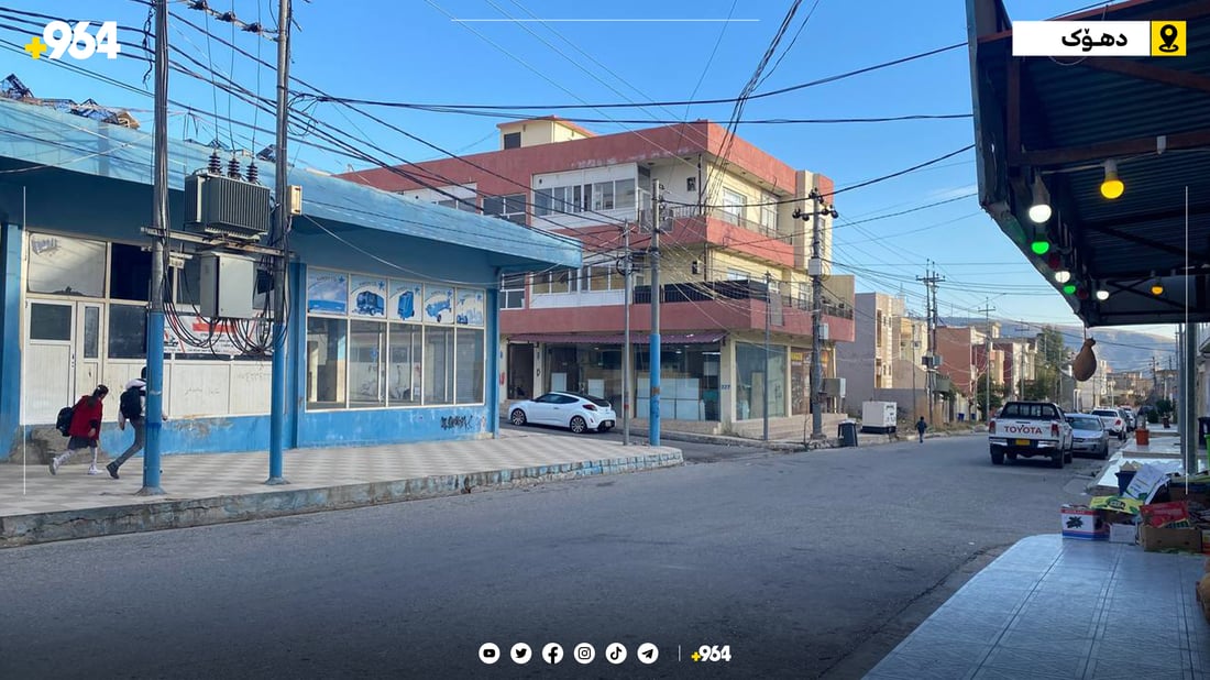 11 گەڕەکی دهۆک بێ ئاو دەبن