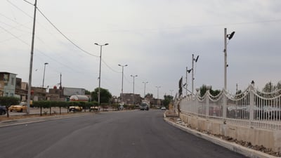 صور من الحرية: أسفلت المسعودي القديم قلع من الجذور.. الشارع صار نموذجياً الآن