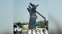 “مطار جلال طالباني” يحصل على شعار جديد وركيزته ليست قاذفة بي 2