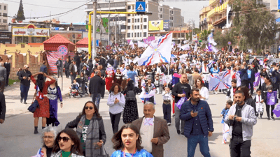 مشاهد مؤثرة من احتفال مسيحيي العراق بـ”أكيتو”.. دهوك ازدحمت في رأس السنة البابلية