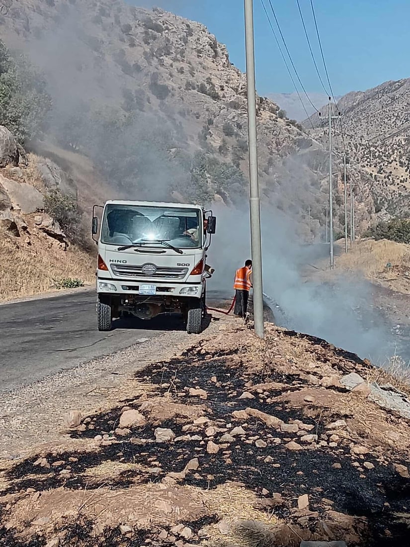 فڕێدانی زبڵ و خاشاك لەسەر رێگای گوندى دەرگەڵە سزای بۆ داندراوه‌
