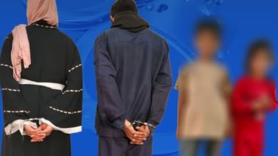 باوکێک و باوەژنێک لەسەر ئازاردانى دوو منداڵ دەستگیرکران