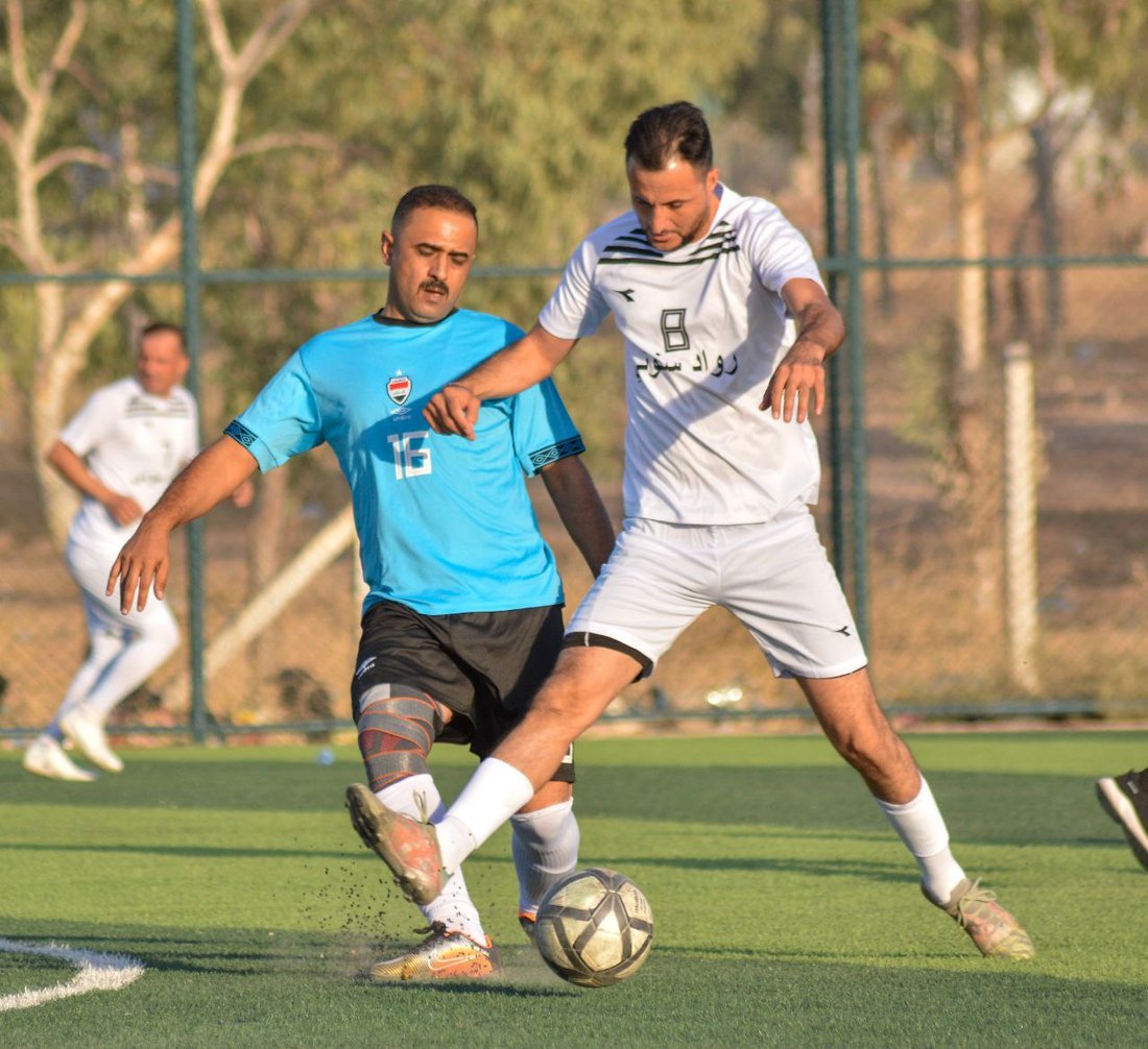 تلعفر يسحق سنوني سنجار برباعية نظيفة ويتوج بلقب رواد غرب نينوى (صور)