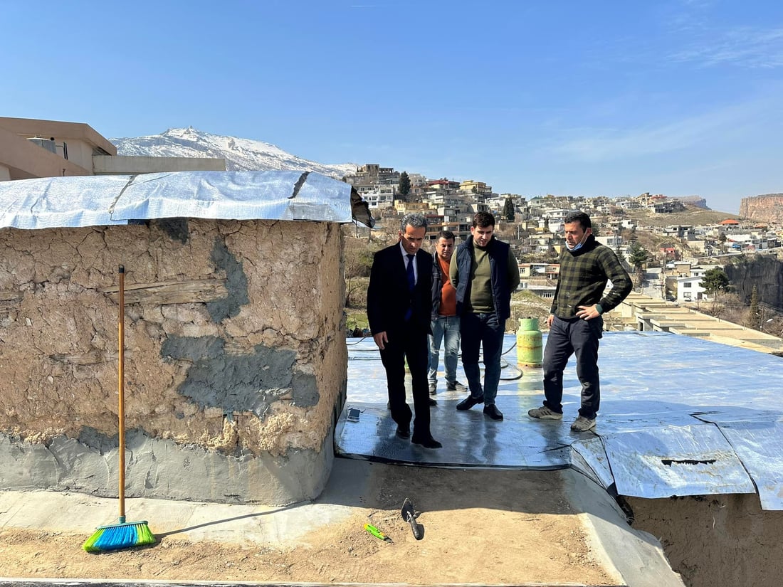 له‌ رواندز خانووه‌ كولتورییه‌كان نۆژه‌ن ده‌كرێنه‌وه‌