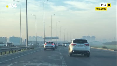 Erbil faces elevated air pollution, passing threshold for normal levels