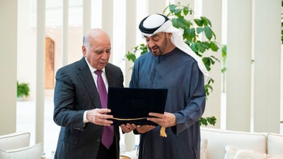 دعوة رسمية من العراق للإمارات لحضور القمة العربية