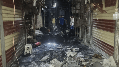 پاسەوانانی خانە سووتاوەکەی کەرکوک دەستگیرکران