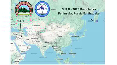 دوای 11 خولەک بوومەلەرزەکەی روسیامان تۆمارکرد
