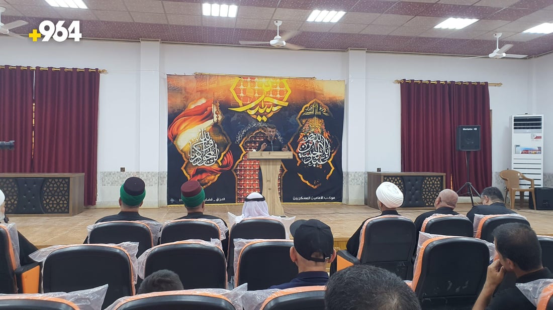 صور: 600 كم قطعها وفد من كربلاء إلى تلعفر لاستذكار عاشوراء وإدانة حرق القرآن